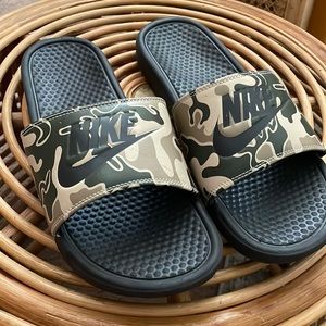 Nike Camo Slides